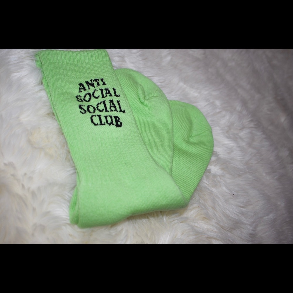 🍏antisocial social club socks 🍏